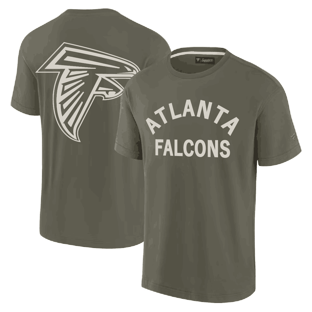 Men's Atlanta Falcons Olive Elements Super Soft T-Shirt